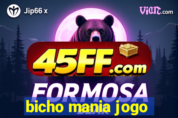 bicho mania jogo
